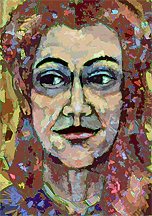 Expressionist portrait.