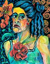 See this picture in PORTRAITS, and related visual art in REALISTIC AND EXPRESSIONISTIC FIGURES...