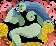 Figure paintings by Oakland California artist.