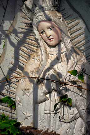 ecards photography CHristian ecards statue of Virgin Mary