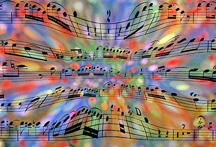 ecard photography colorful musical