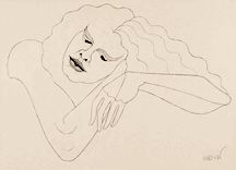 Graphite figure drawing.