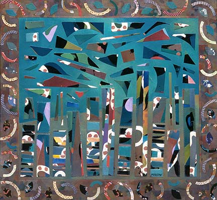 Contemporary abstract painting. Abstract paintings contemporary colorful.