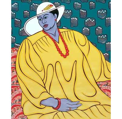 Painting of Black women.