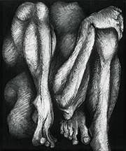 Human figures abstract drawings.