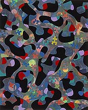 Abstract art, non-objective painting.