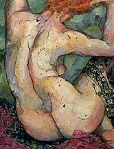 ecard Sensual nude figures.