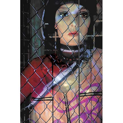 Surreal portraits, urban woman. Surreal portraits photographs.